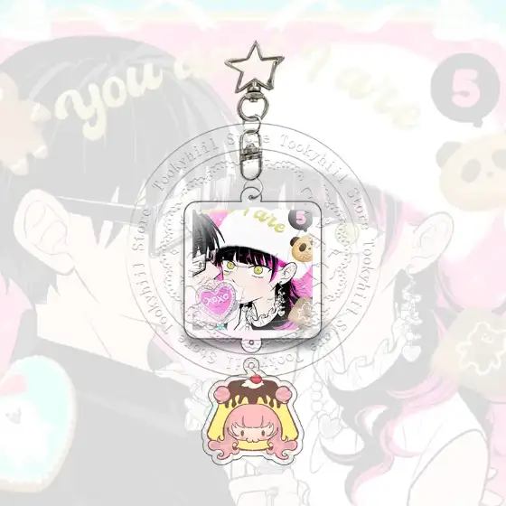 you-and-i-are-polar-opposites-acrylic-ke-var3-1789540928571-166 You And I Are Polar Opposites Acrylic Keychain Anime Cartoon Student Acg Bag Pendant Móc Treo Đeo Thoại, Standee, Móc Khoá In Theo Yêu Cầu, Chất Liệu Mica Dày 4mm, Kích Thước 5.5 Cm, Có In Test Mẫu