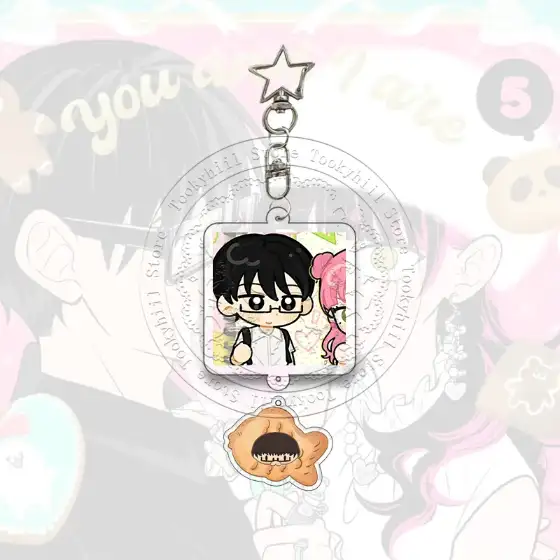 you-and-i-are-polar-opposites-acrylic-ke-var4-1789540930462-738 You And I Are Polar Opposites Acrylic Keychain Anime Cartoon Student Acg Bag Pendant Móc Treo Đeo Thoại, Standee, Móc Khoá In Theo Yêu Cầu, Chất Liệu Mica Dày 4mm, Kích Thước 5.5 Cm, Có In Test Mẫu