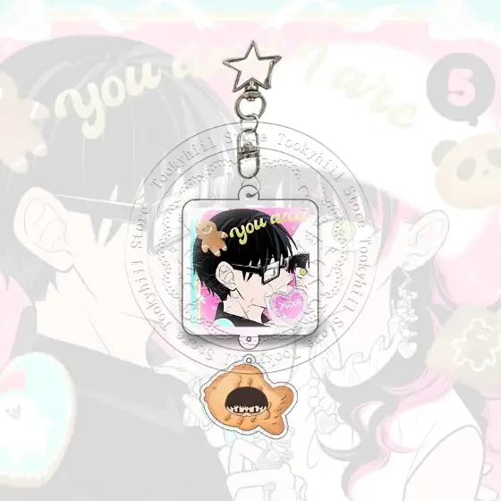 you-and-i-are-polar-opposites-acrylic-ke-var5-1789540932348-111 You And I Are Polar Opposites Acrylic Keychain Anime Cartoon Student Acg Bag Pendant Móc Treo Đeo Thoại, Standee, Móc Khoá In Theo Yêu Cầu, Chất Liệu Mica Dày 4mm, Kích Thước 5.5 Cm, Có In Test Mẫu