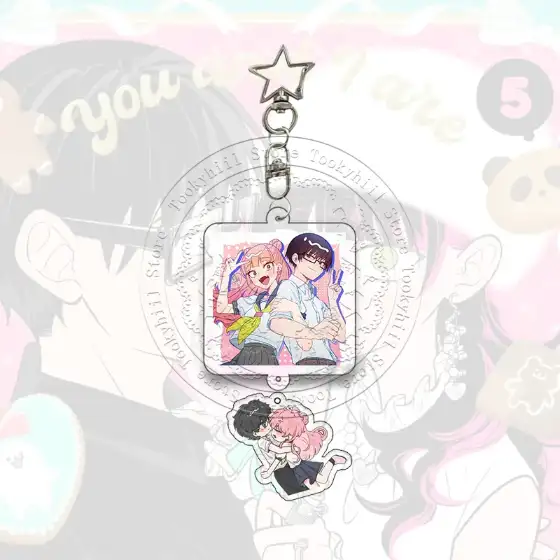 you-and-i-are-polar-opposites-acrylic-ke-var6-1789540934002-392 You And I Are Polar Opposites Acrylic Keychain Anime Cartoon Student Acg Bag Pendant Móc Treo Đeo Thoại, Standee, Móc Khoá In Theo Yêu Cầu, Chất Liệu Mica Dày 4mm, Kích Thước 5.5 Cm, Có In Test Mẫu