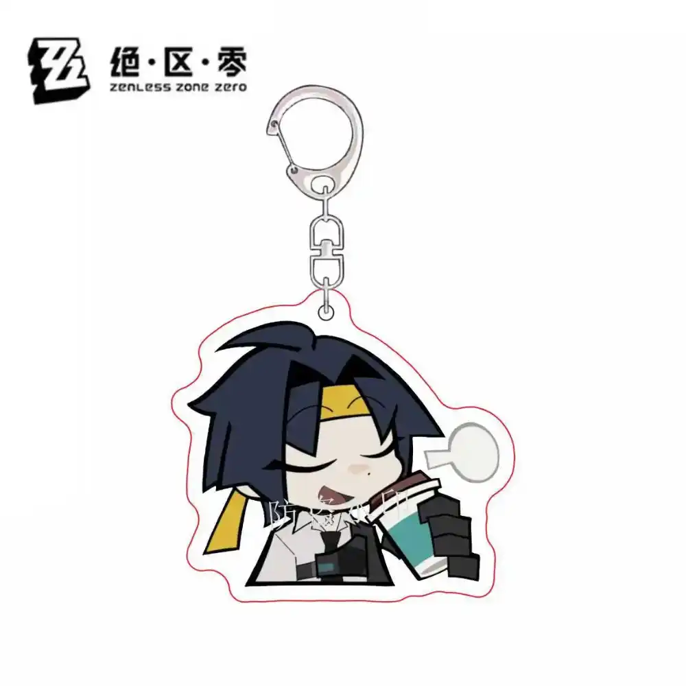 zenless-zone-zero-asaba-harumasa-acrylic-var5-1789573552381-51 Zenless Zone Zero Asaba Harumasa Acrylic Keychain Chibi Picture Backpack Pendant Bag Charm Móc Treo Đeo Thoại, Standee, Móc Khoá In Theo Yêu Cầu, Chất Liệu Mica Dày 4mm, Kích Thước 5.5 Cm, Có In Test Mẫu
