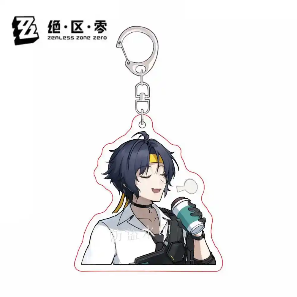 zenless-zone-zero-asaba-harumasa-acrylic-var6-1789573577479-89 Zenless Zone Zero Asaba Harumasa Acrylic Keychain Chibi Picture Backpack Pendant Bag Charm Móc Treo Đeo Thoại, Standee, Móc Khoá In Theo Yêu Cầu, Chất Liệu Mica Dày 4mm, Kích Thước 5.5 Cm, Có In Test Mẫu