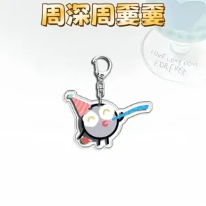 Zhou Shen Cute Acrylic Keychain Cartoon Pendant Creative Bag Charm Key Ring Gift For Fan Móc Treo Đeo Thoại, Standee, Móc Khoá In Theo Yêu Cầu, Chất Liệu Mica Dày 4mm, Kích Thước 5.5 Cm, Có In Test Mẫu Zhou Shen Cute Acrylic Keychain Cartoon Pendant Creative Bag Charm Key Ring Gift For Fan Móc Treo Đeo Thoại, Standee, Móc Khoá In Theo Yêu Cầu, Chất Liệu Mica Dày 4mm, Kích Thước 5.5 Cm, Có In Test Mẫu